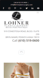Mobile Screenshot of lohnerplasticsurgery.com